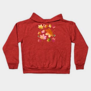 Leaves pattern Kids Hoodie